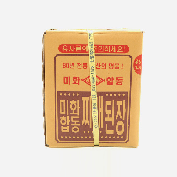 업소용 대용량 덕용말통) 미화합동 찌개된장 14kg