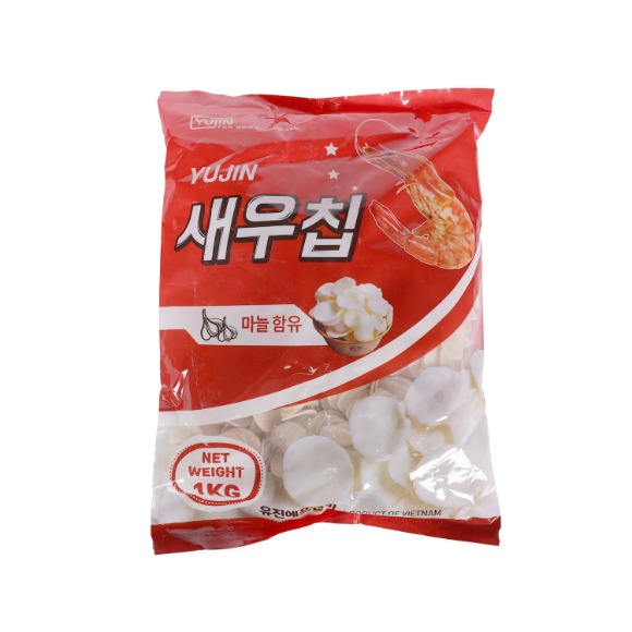 유진 튀김안주 새우칩 1kg