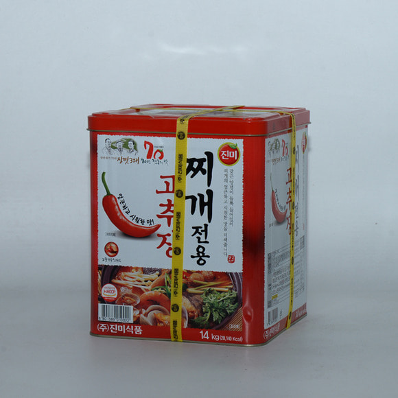 업소용 대용량 덕용말통) 진미 참그루 찌개 고추장 14kg