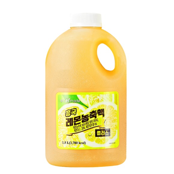 흥국 냉장 레몬 농축플러스 1.5L