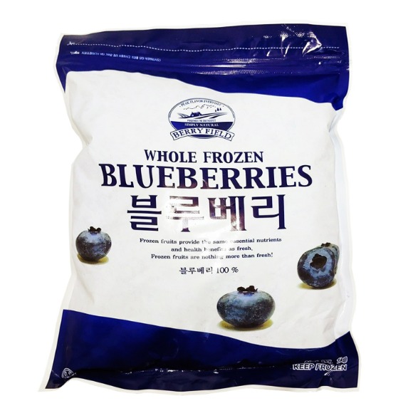 베리필드 냉동 칠레산 블루베리 재배종 1kg